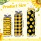 3PCS Sunflower Bee Table Decor – Wooden Block Signs, Black & Yellow Buffalo Plaid Farmhouse Tiered Tray Centerpieces for Summer, Bee Festival, Home, Kitchen & Office Rustic Decor